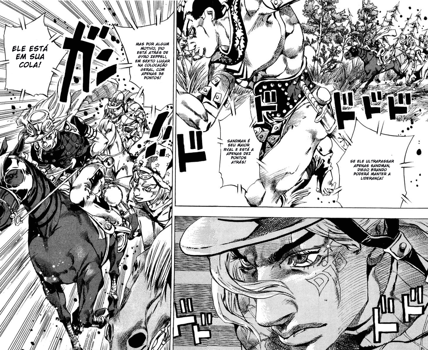Read JoJo's Bizarre Adventure Part 7  Steel Ball Run PT-BR Manga Online