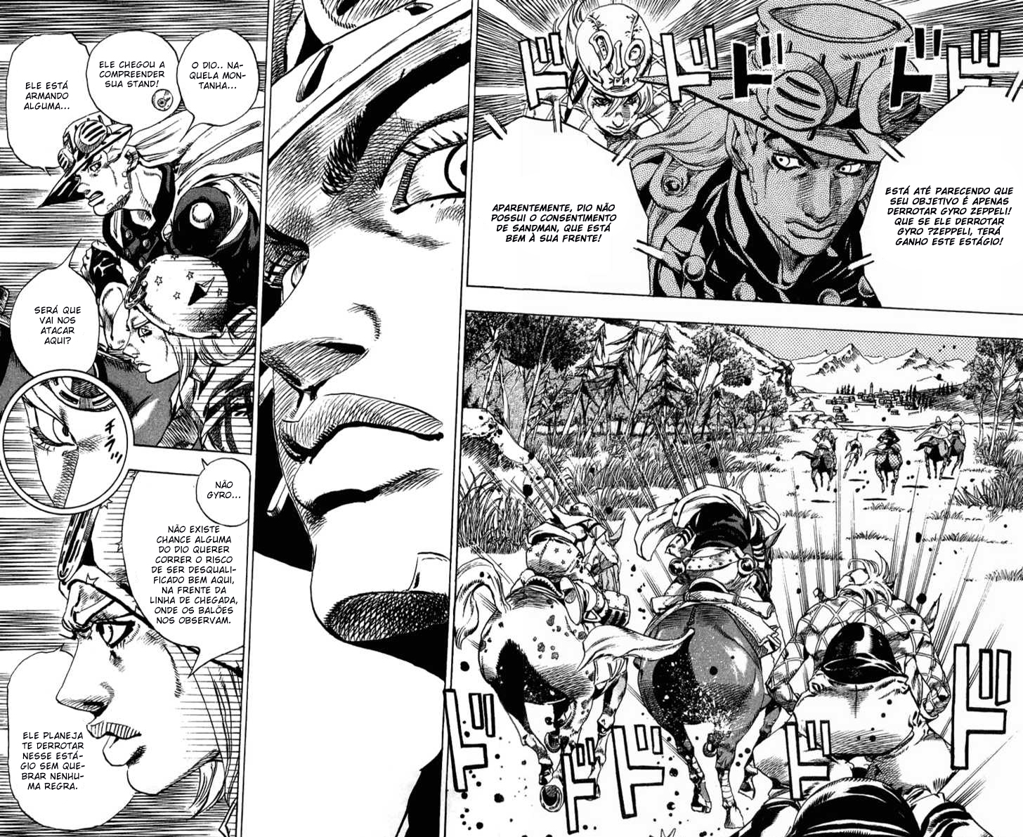 Read JoJo's Bizarre Adventure Part 7  Steel Ball Run PT-BR Manga Online