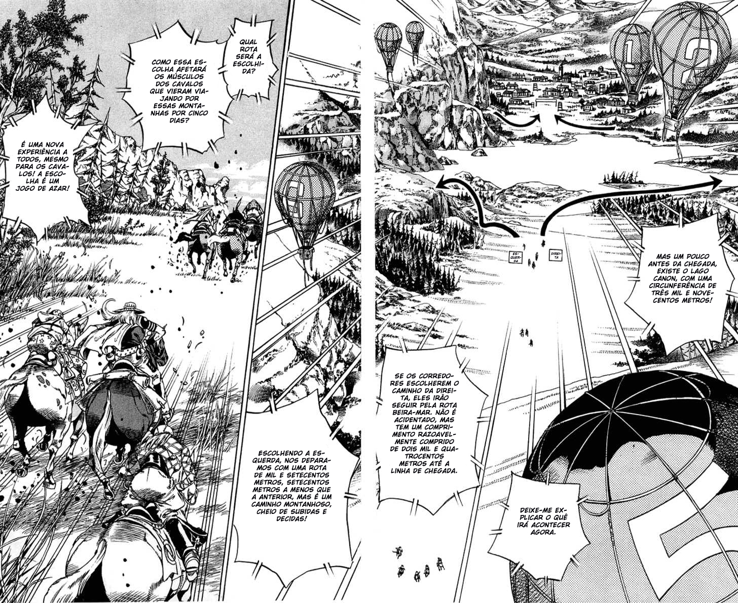 Read JoJo's Bizarre Adventure Part 7  Steel Ball Run PT-BR Manga Online