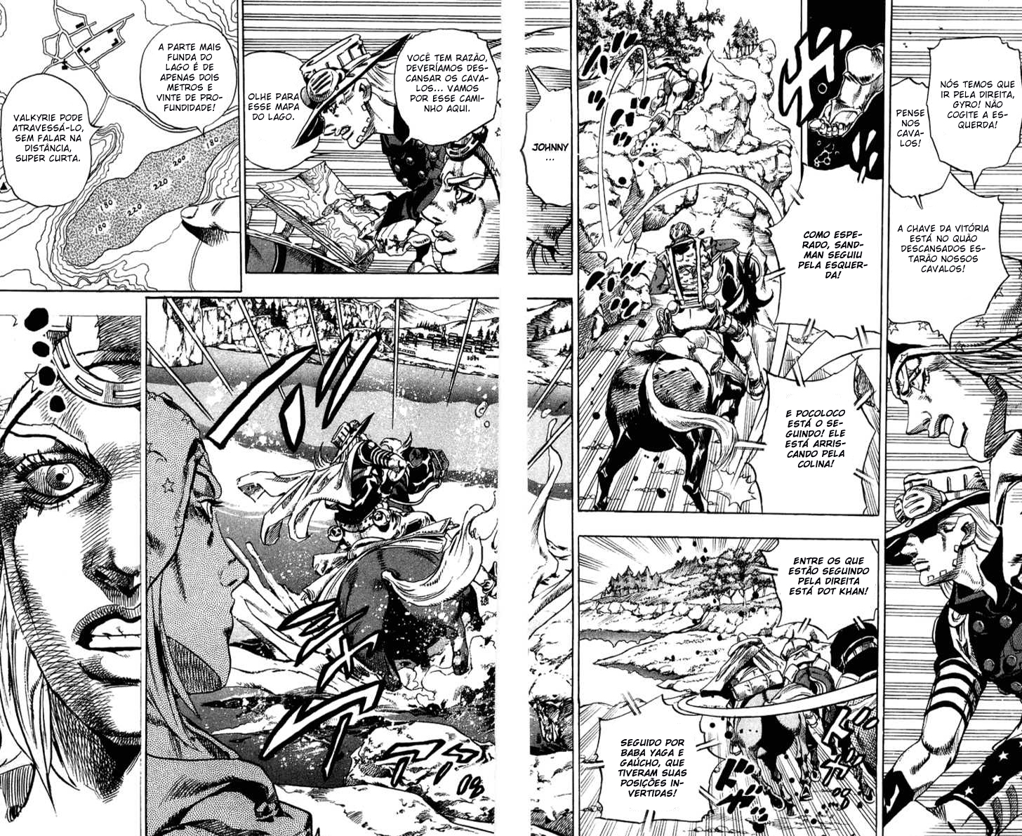 Read JoJo's Bizarre Adventure Part 7  Steel Ball Run PT-BR Manga Online