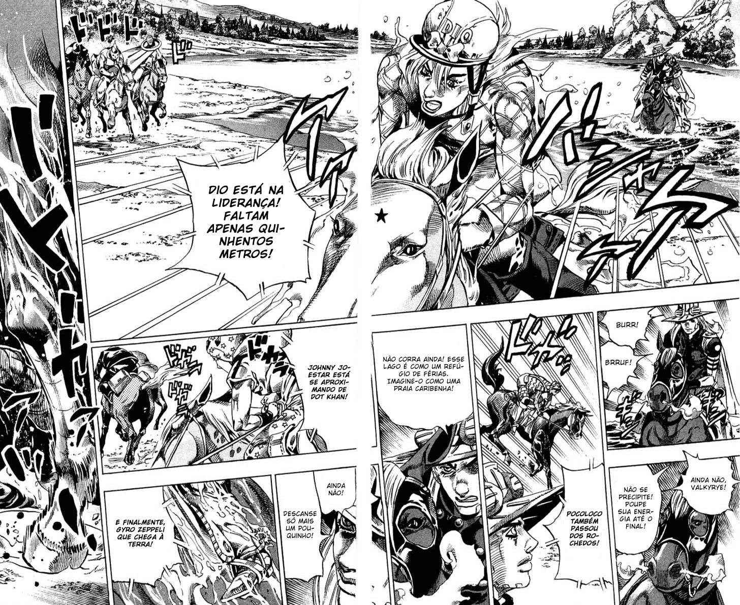 Read JoJo's Bizarre Adventure Part 7  Steel Ball Run PT-BR Manga Online
