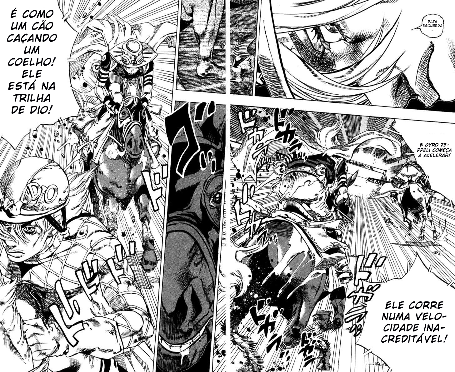 Read JoJo's Bizarre Adventure Part 7  Steel Ball Run PT-BR Manga Online