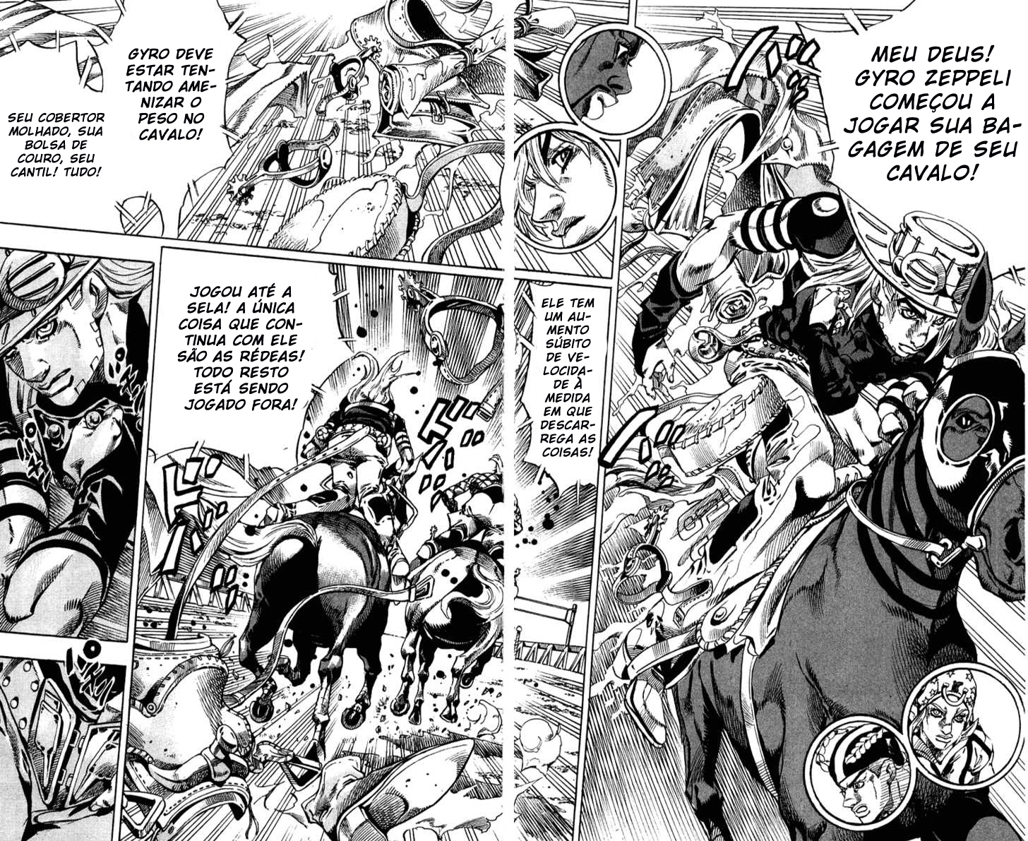 Read JoJo's Bizarre Adventure Part 7  Steel Ball Run PT-BR Manga Online