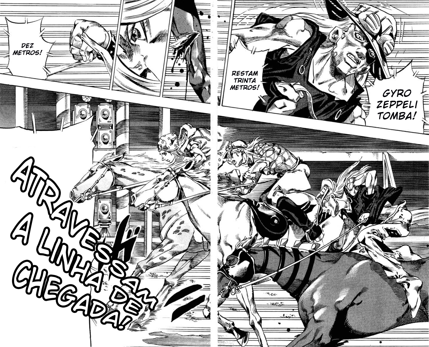Read JoJo's Bizarre Adventure Part 7  Steel Ball Run PT-BR Manga Online