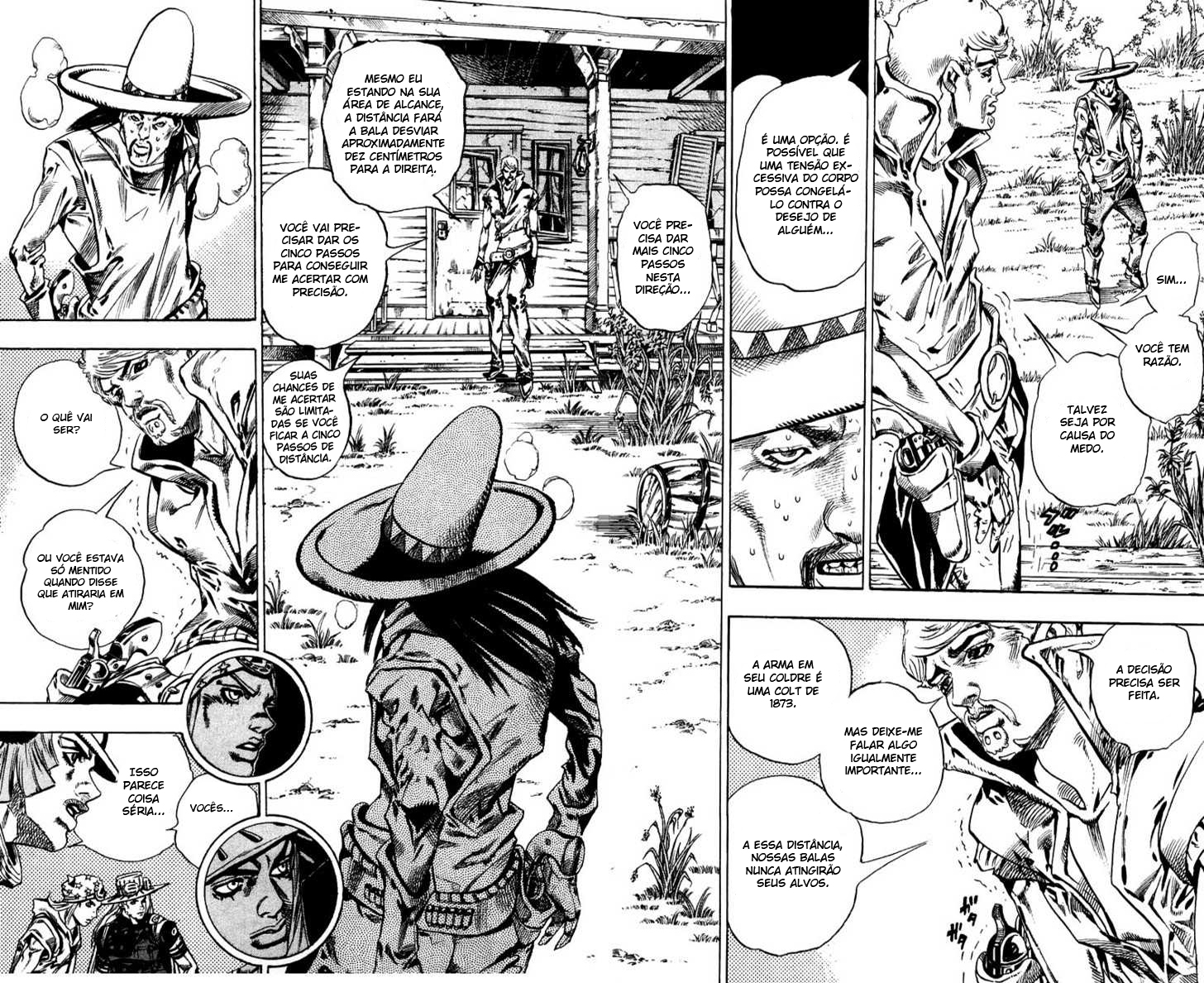 Read JoJo's Bizarre Adventure Part 7  Steel Ball Run PT-BR Manga Online