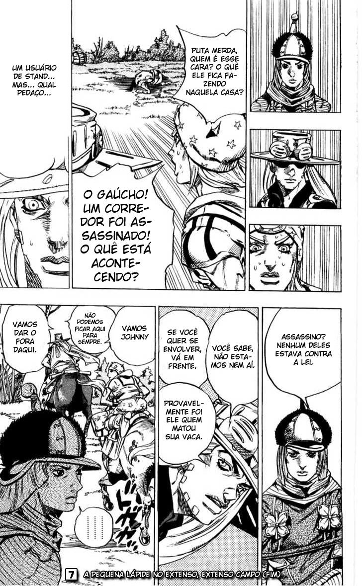 Read JoJo's Bizarre Adventure Part 7  Steel Ball Run PT-BR Manga Online