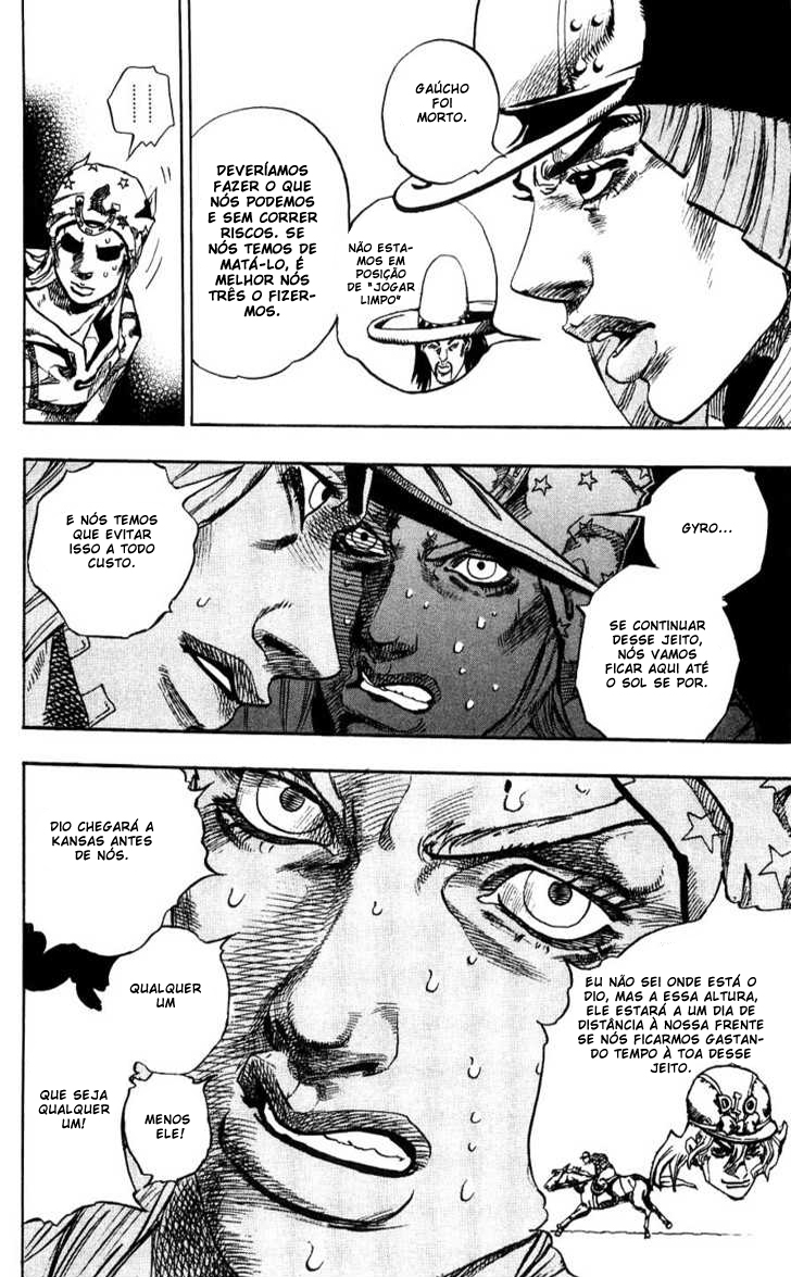 Read JoJo's Bizarre Adventure Part 7  Steel Ball Run PT-BR Manga Online