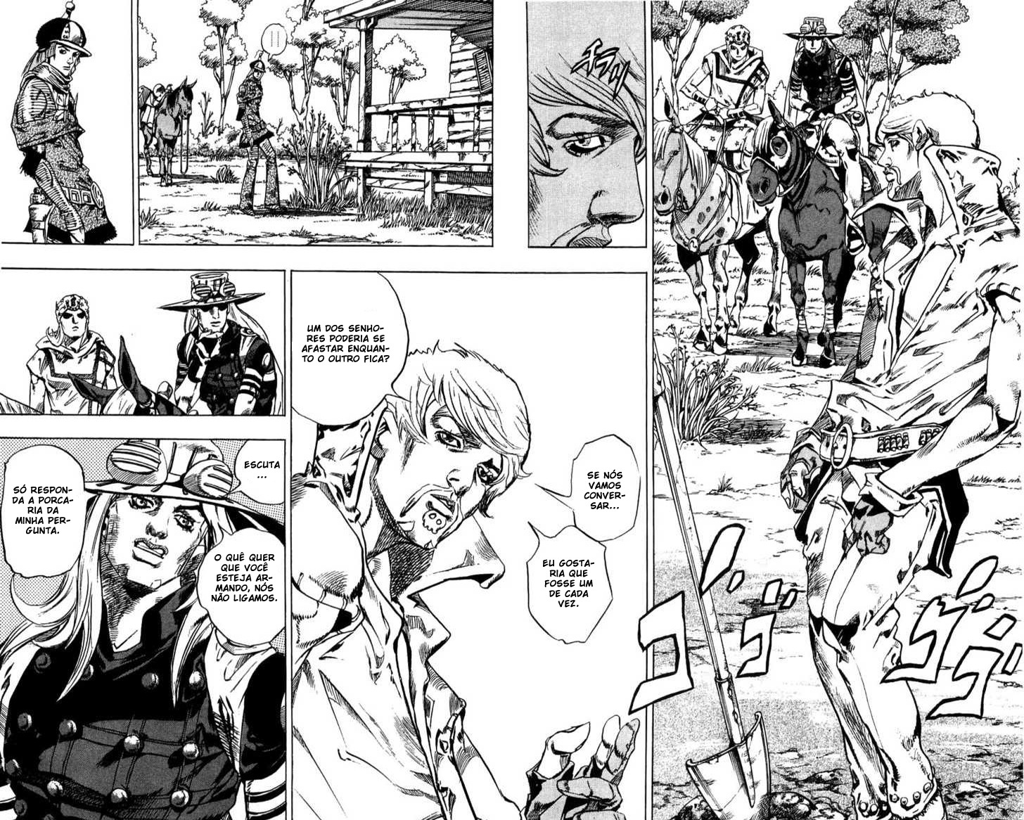 Read JoJo's Bizarre Adventure Part 7  Steel Ball Run PT-BR Manga Online