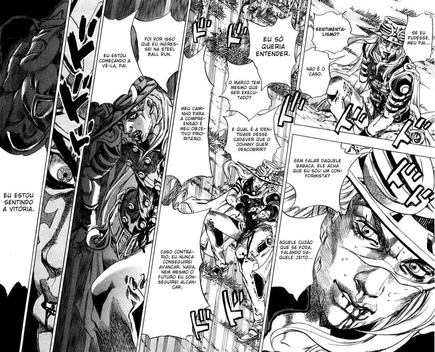 Read JoJo's Bizarre Adventure Part 7  Steel Ball Run PT-BR Manga Online