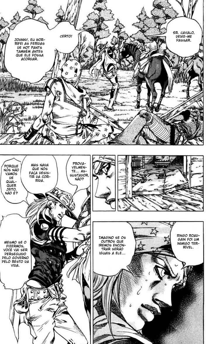Read JoJo's Bizarre Adventure Part 7  Steel Ball Run PT-BR Manga Online