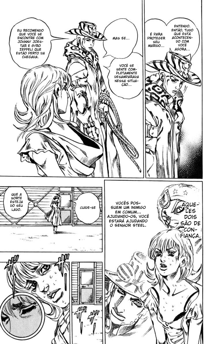 Read JoJo's Bizarre Adventure Part 7  Steel Ball Run PT-BR Manga Online