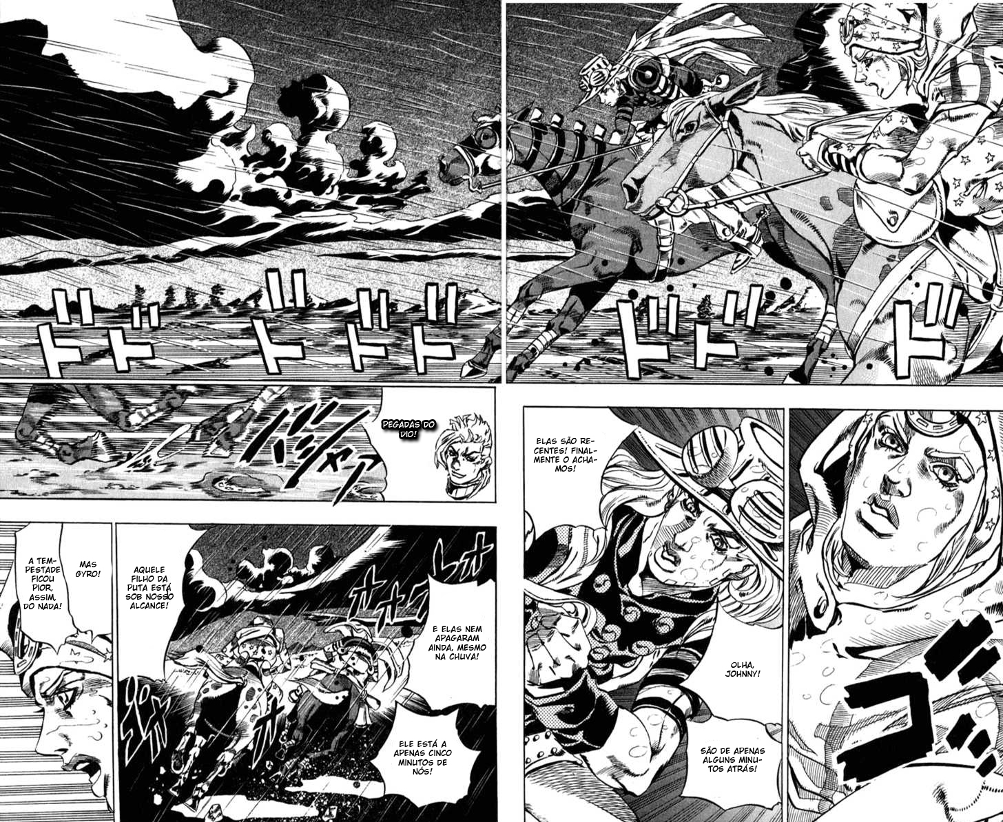 Read JoJo's Bizarre Adventure Part 7  Steel Ball Run PT-BR Manga Online