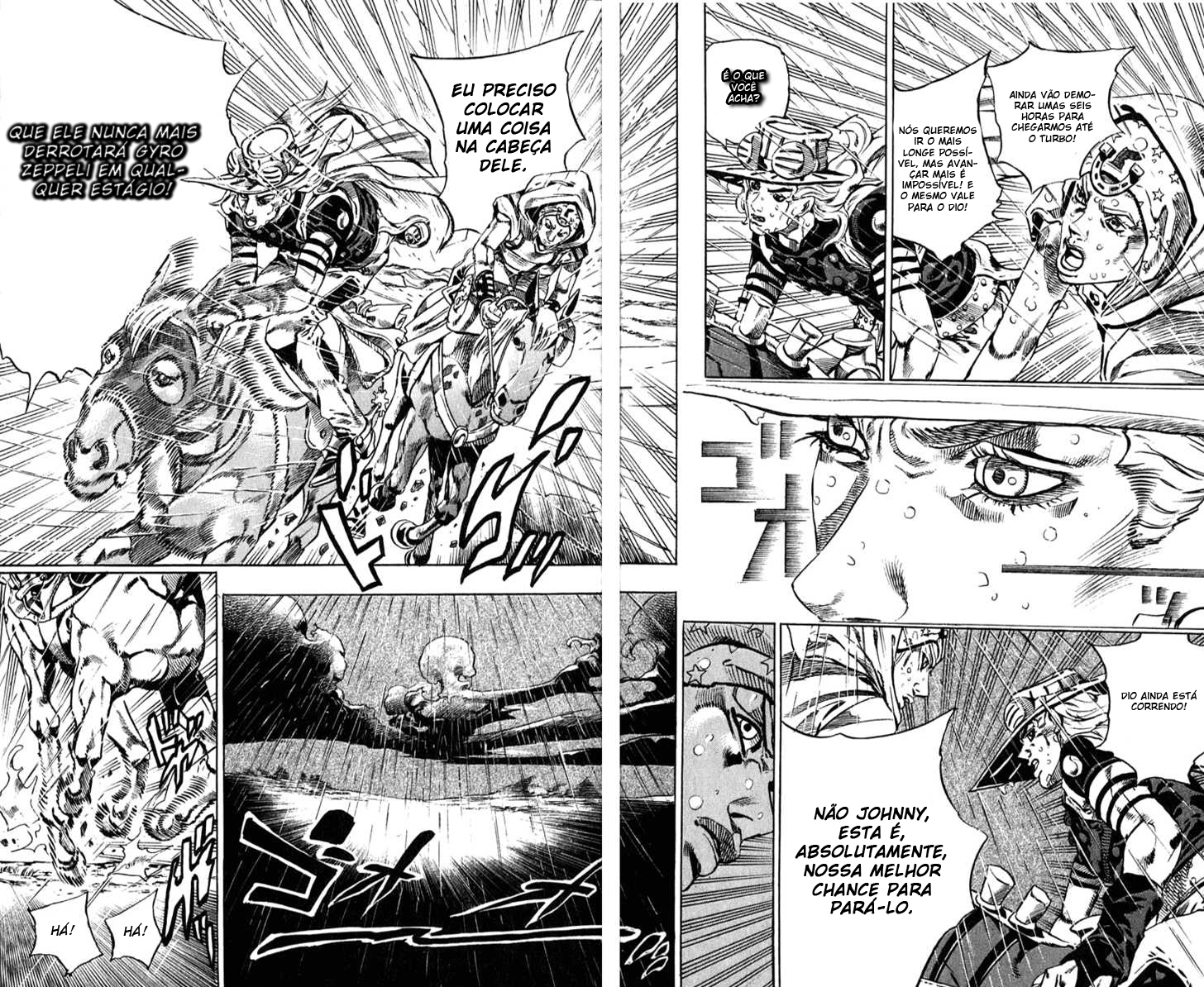 Read JoJo's Bizarre Adventure Part 7  Steel Ball Run PT-BR Manga Online