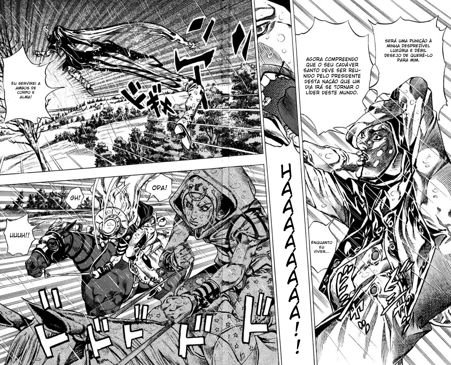 Read JoJo's Bizarre Adventure Part 7  Steel Ball Run PT-BR Manga Online