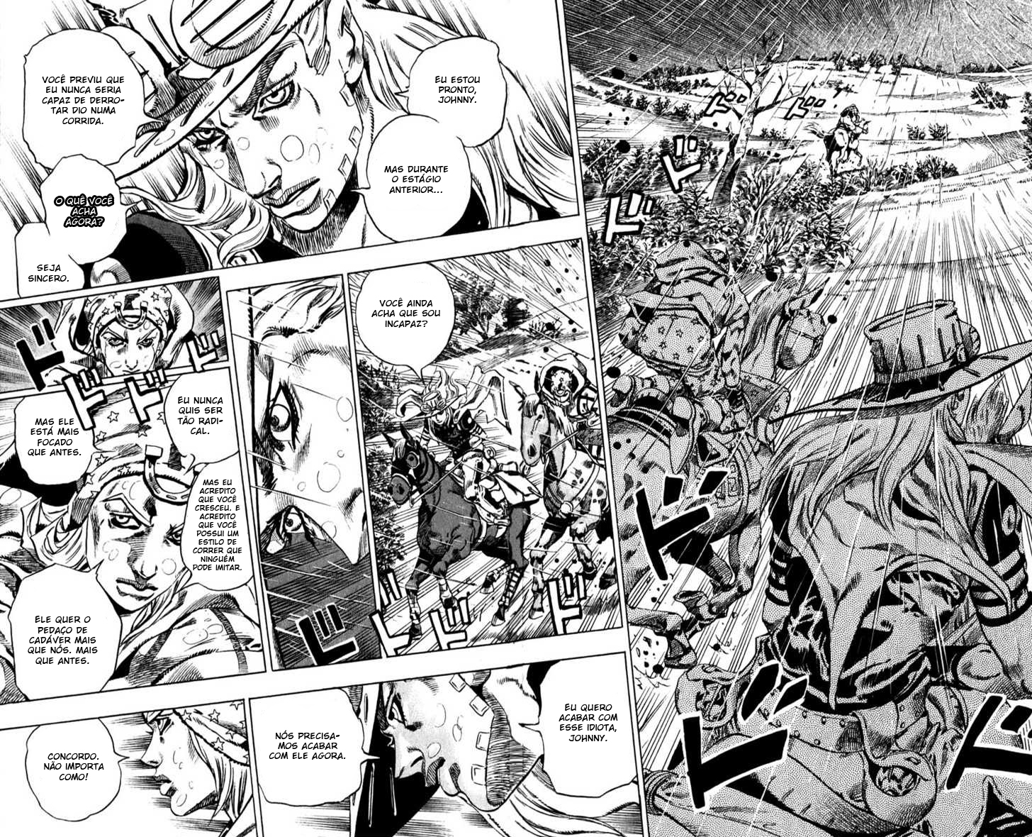 Read JoJo's Bizarre Adventure Part 7  Steel Ball Run PT-BR Manga Online