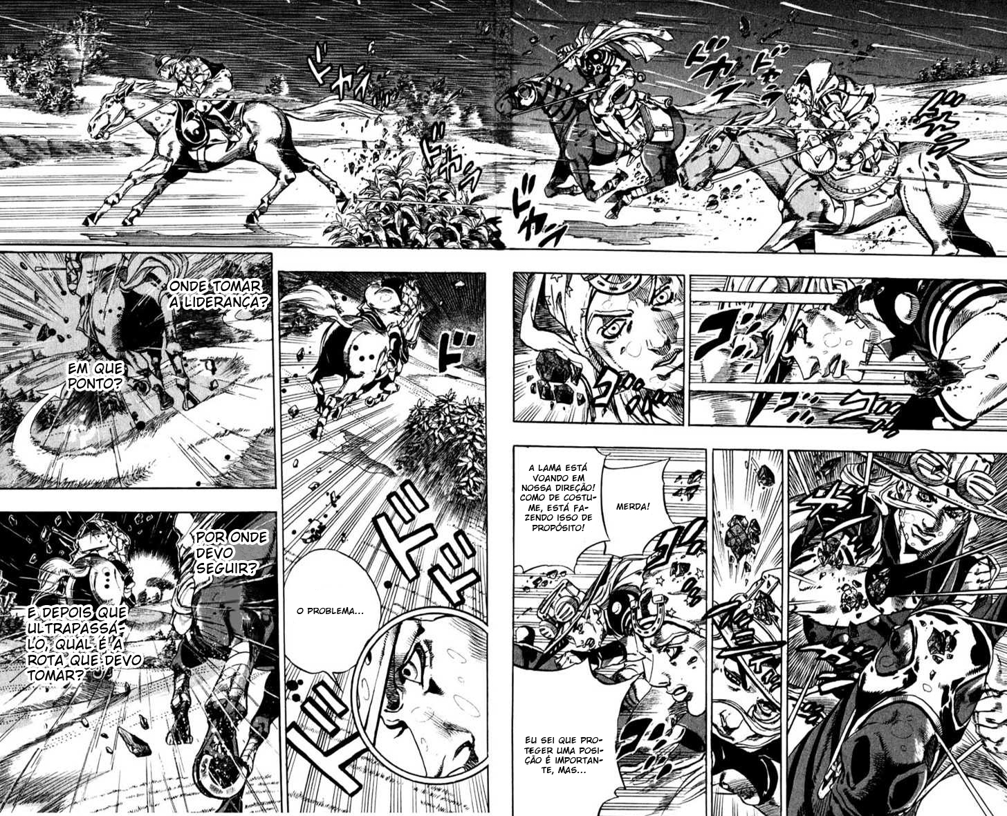 Read JoJo's Bizarre Adventure Part 7  Steel Ball Run PT-BR Manga Online