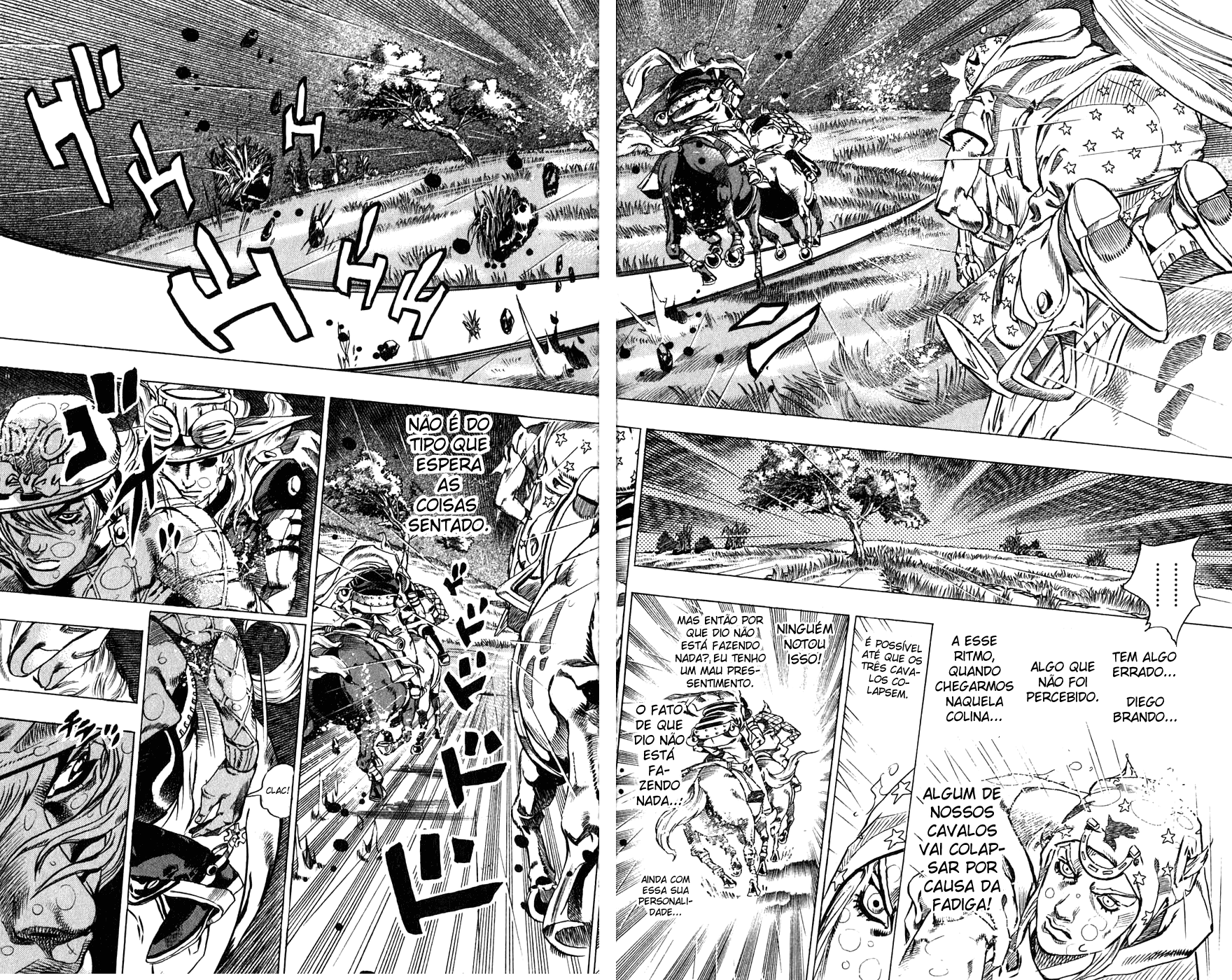 Read JoJo's Bizarre Adventure Part 7  Steel Ball Run PT-BR Manga Online