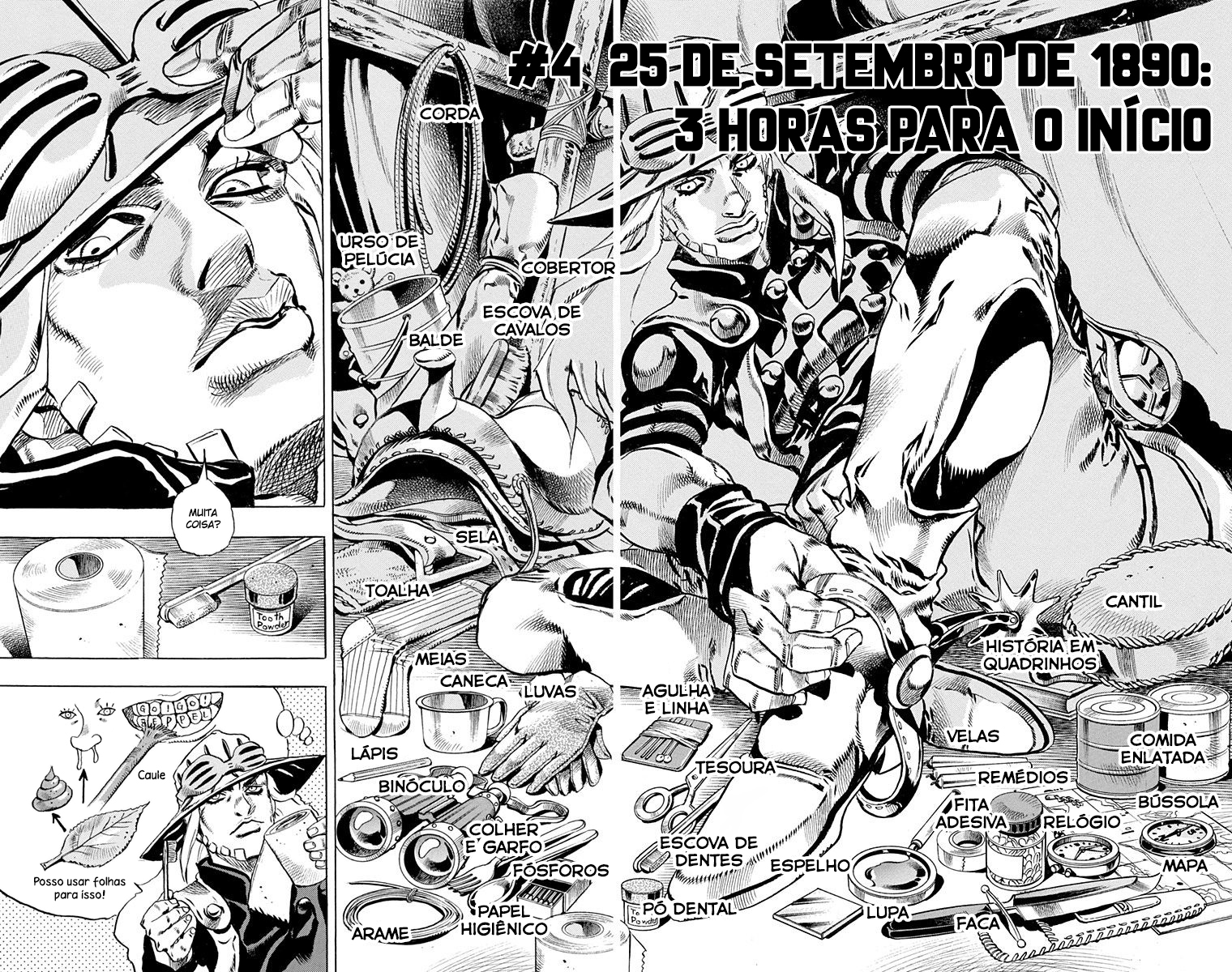Read JoJo's Bizarre Adventure Part 7  Steel Ball Run PT-BR Manga Online