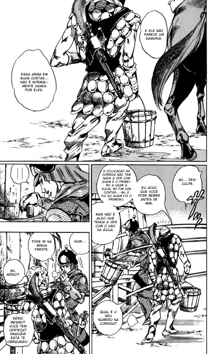 Read JoJo's Bizarre Adventure Part 7  Steel Ball Run PT-BR Manga Online