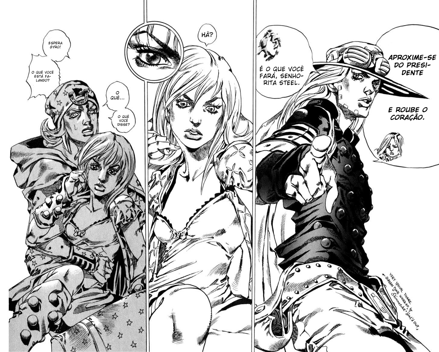 Read JoJo's Bizarre Adventure Part 7  Steel Ball Run PT-BR Manga Online
