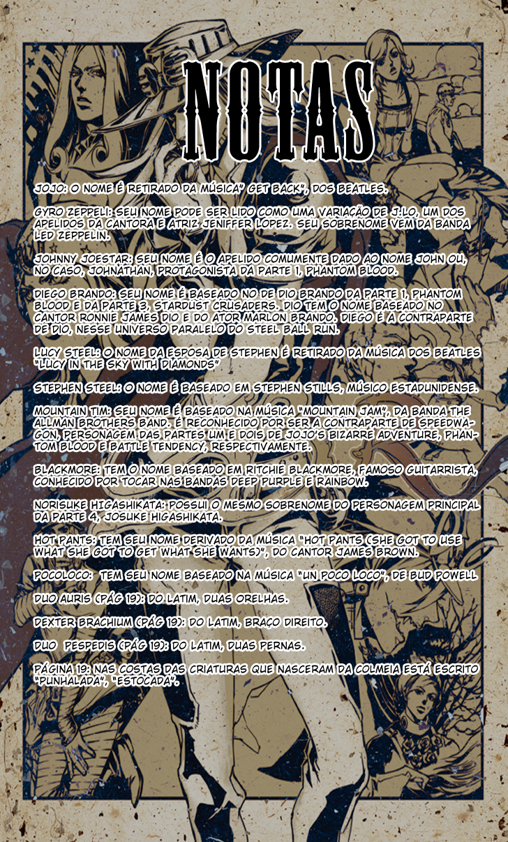 Read JoJo's Bizarre Adventure Part 7  Steel Ball Run PT-BR Manga Online