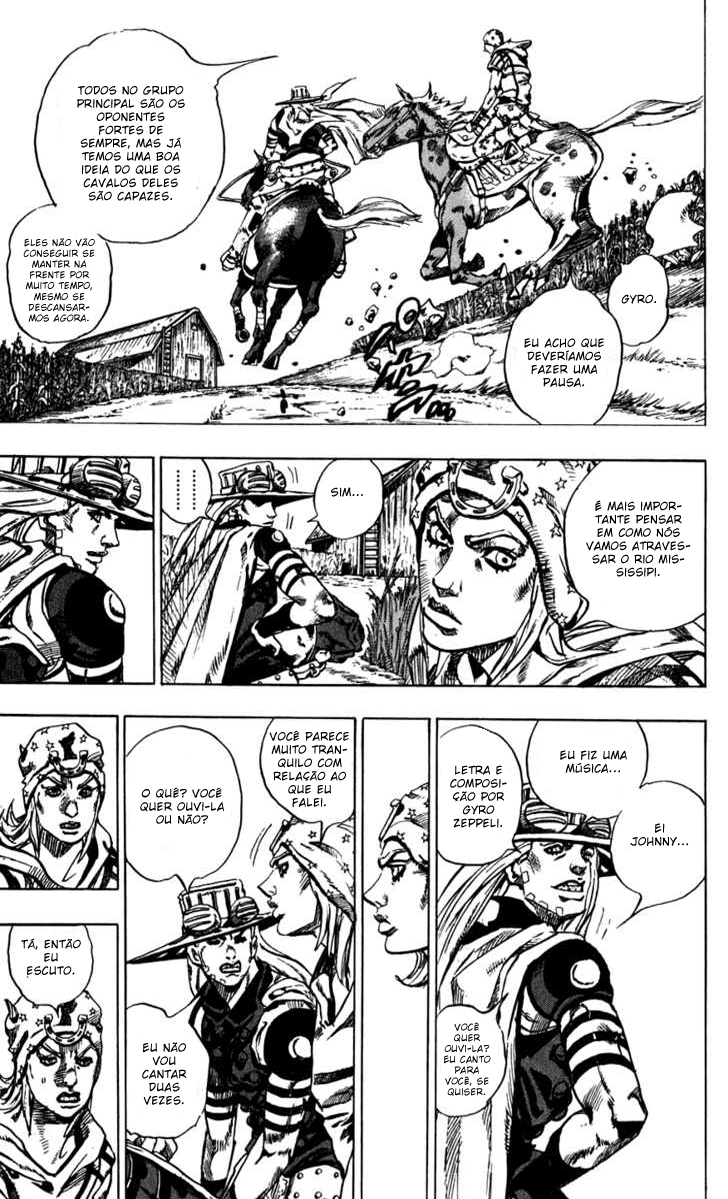 Read JoJo's Bizarre Adventure Part 7  Steel Ball Run PT-BR Manga Online