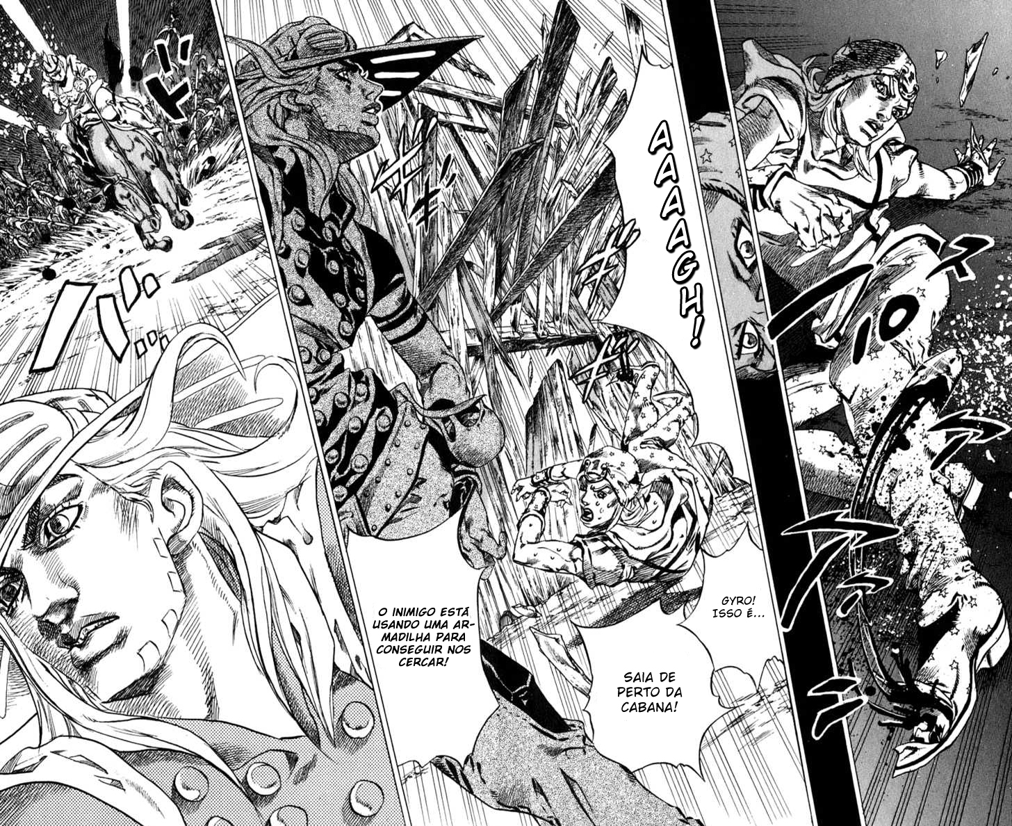 Read JoJo's Bizarre Adventure Part 7  Steel Ball Run PT-BR Manga Online