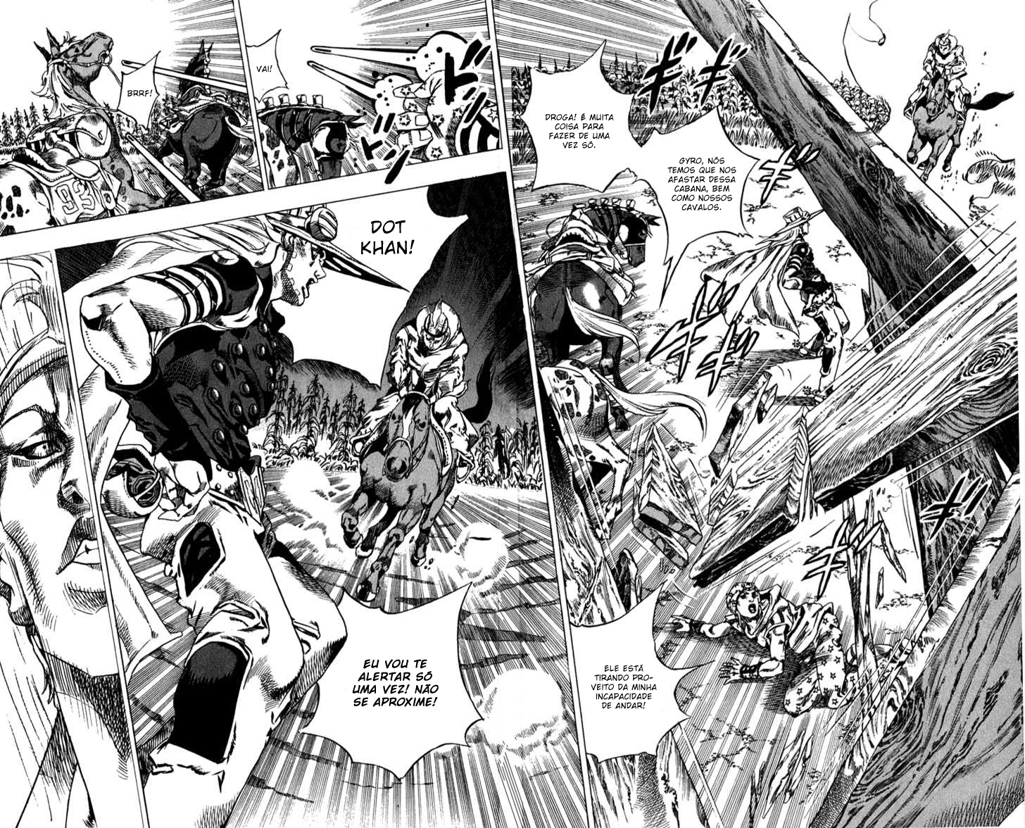Read JoJo's Bizarre Adventure Part 7  Steel Ball Run PT-BR Manga Online