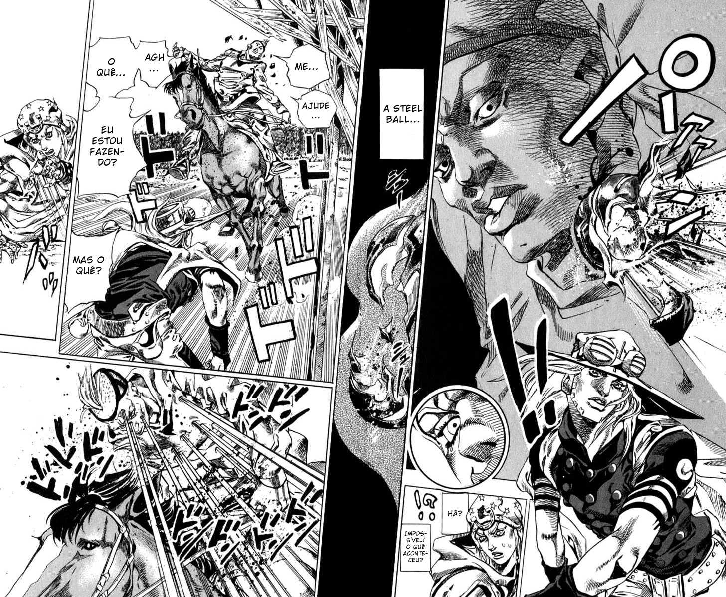 Read JoJo's Bizarre Adventure Part 7  Steel Ball Run PT-BR Manga Online