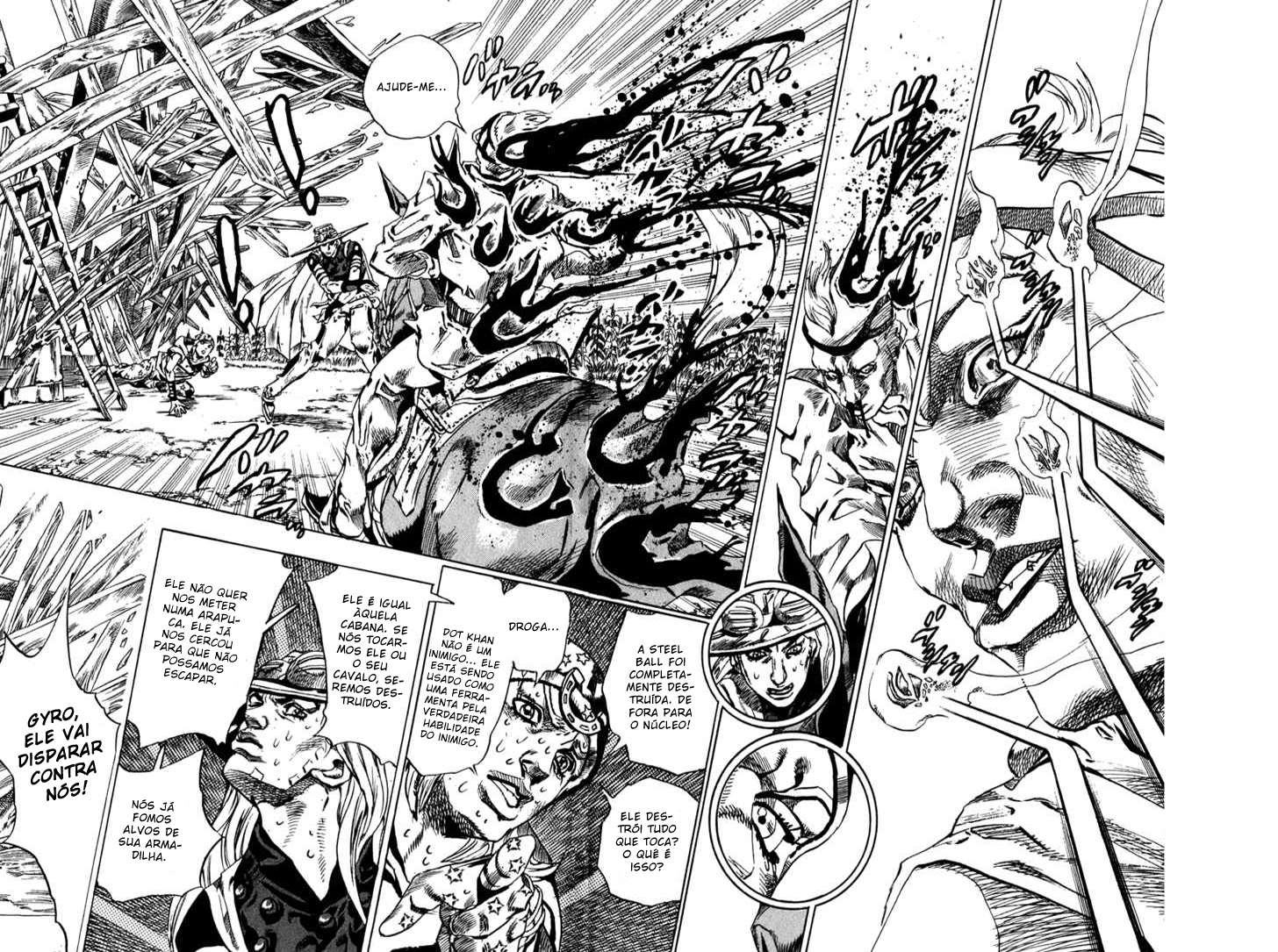 Read JoJo's Bizarre Adventure Part 7  Steel Ball Run PT-BR Manga Online