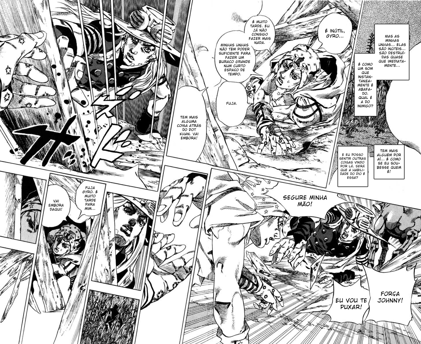 Read JoJo's Bizarre Adventure Part 7  Steel Ball Run PT-BR Manga Online