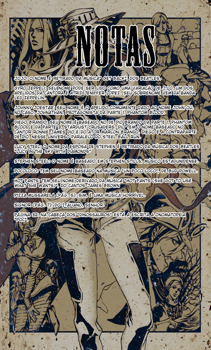 Read JoJo's Bizarre Adventure Part 7  Steel Ball Run PT-BR Manga Online