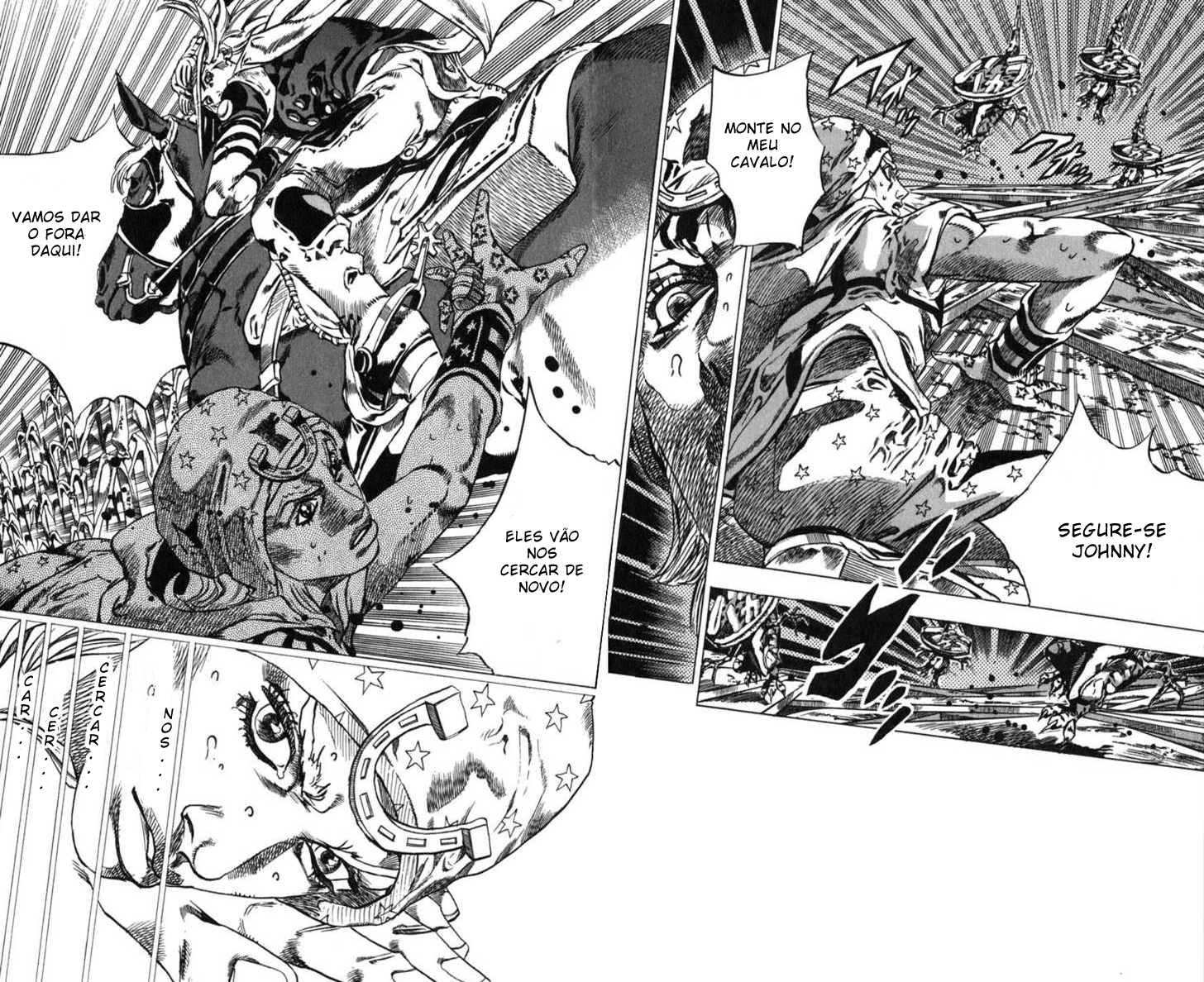 Read JoJo's Bizarre Adventure Part 7  Steel Ball Run PT-BR Manga Online