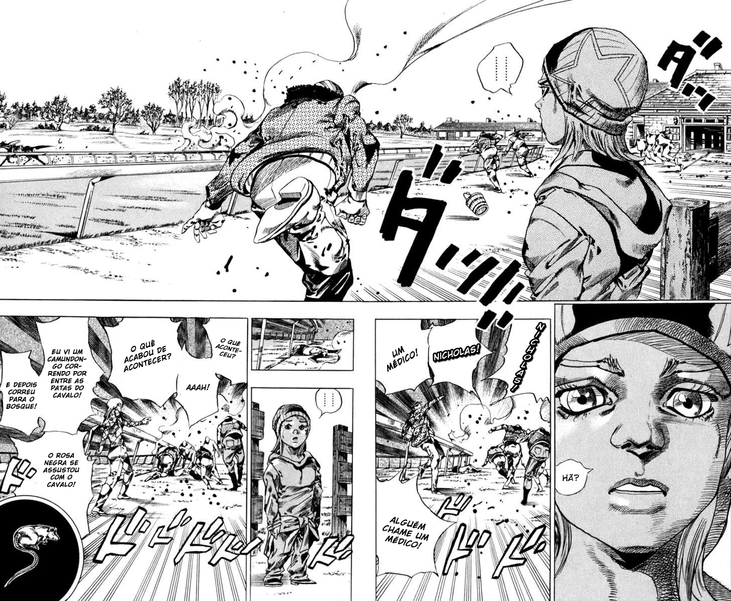 Read JoJo's Bizarre Adventure Part 7  Steel Ball Run PT-BR Manga Online
