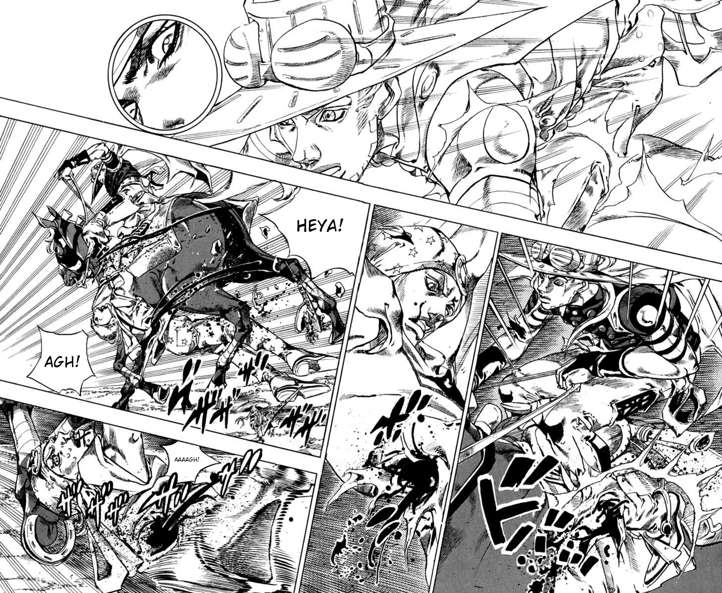 Read JoJo's Bizarre Adventure Part 7  Steel Ball Run PT-BR Manga Online