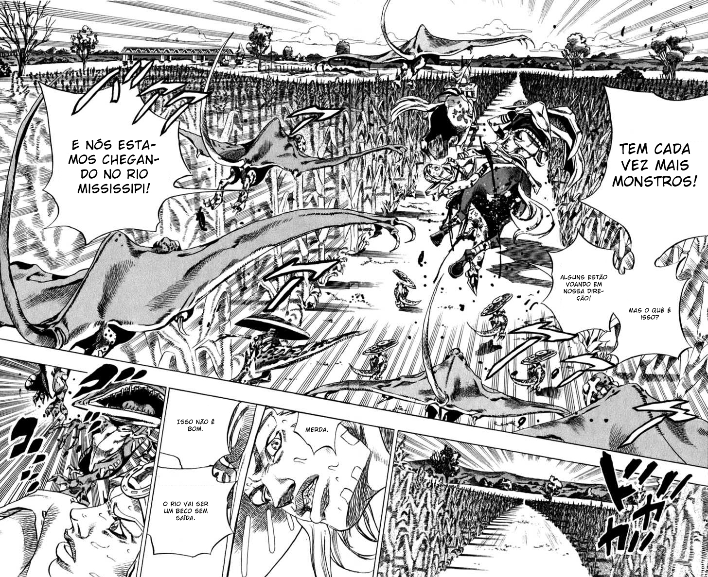 Read JoJo's Bizarre Adventure Part 7  Steel Ball Run PT-BR Manga Online