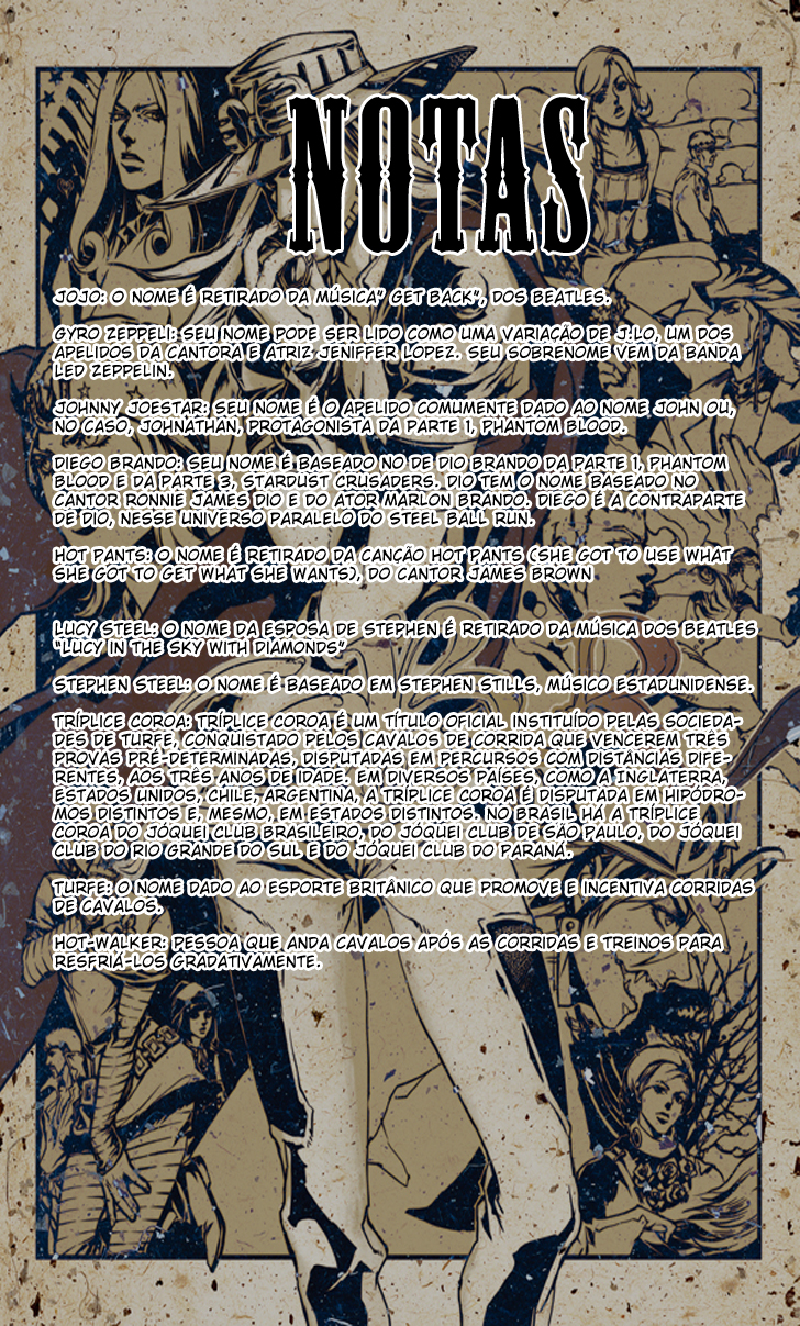 Read JoJo's Bizarre Adventure Part 7  Steel Ball Run PT-BR Manga Online