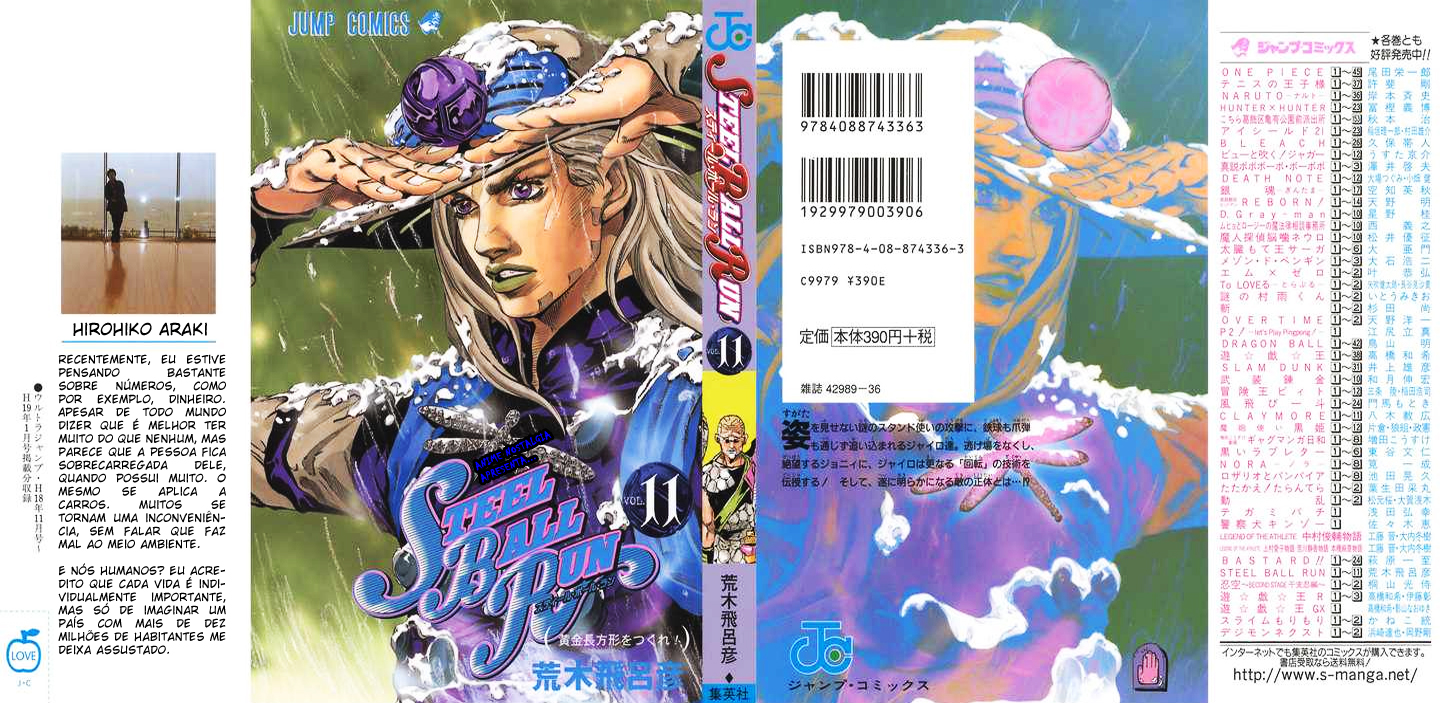Read JoJo's Bizarre Adventure Part 7  Steel Ball Run PT-BR Manga Online