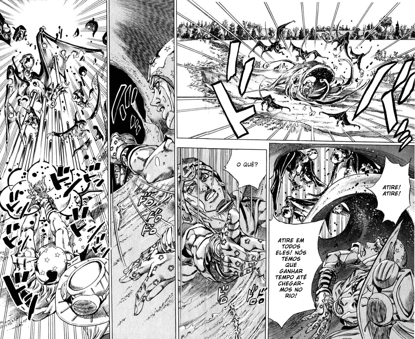 Read JoJo's Bizarre Adventure Part 7  Steel Ball Run PT-BR Manga Online