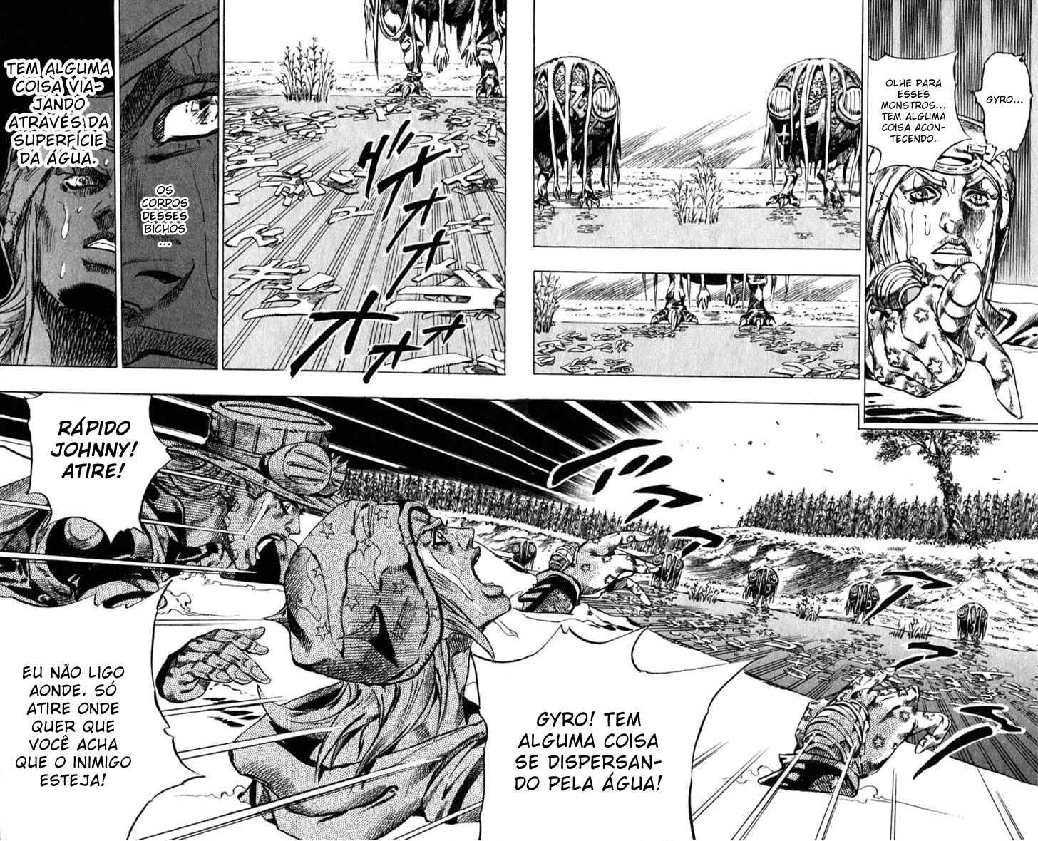 Read JoJo's Bizarre Adventure Part 7  Steel Ball Run PT-BR Manga Online