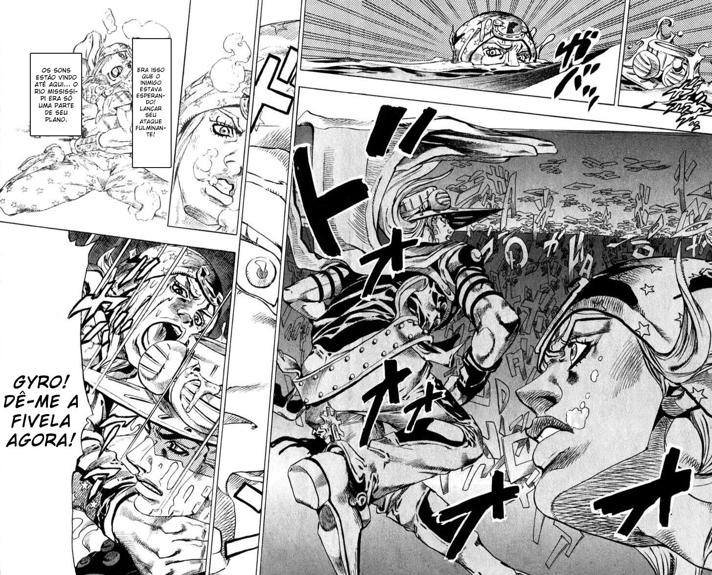 Read JoJo's Bizarre Adventure Part 7  Steel Ball Run PT-BR Manga Online