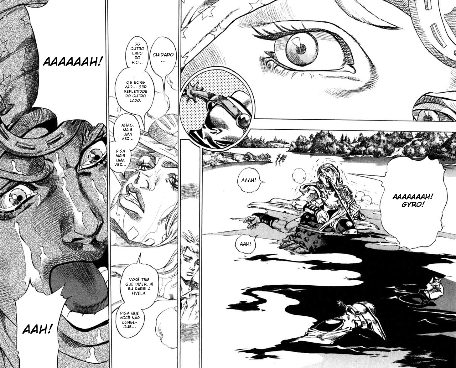 Read JoJo's Bizarre Adventure Part 7  Steel Ball Run PT-BR Manga Online