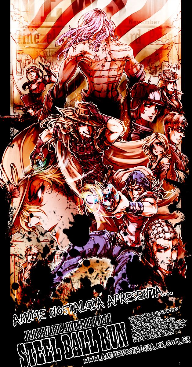 Read JoJo's Bizarre Adventure Part 7  Steel Ball Run PT-BR Manga Online