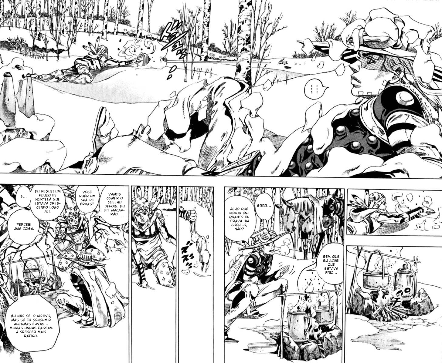 Read JoJo's Bizarre Adventure Part 7  Steel Ball Run PT-BR Manga Online