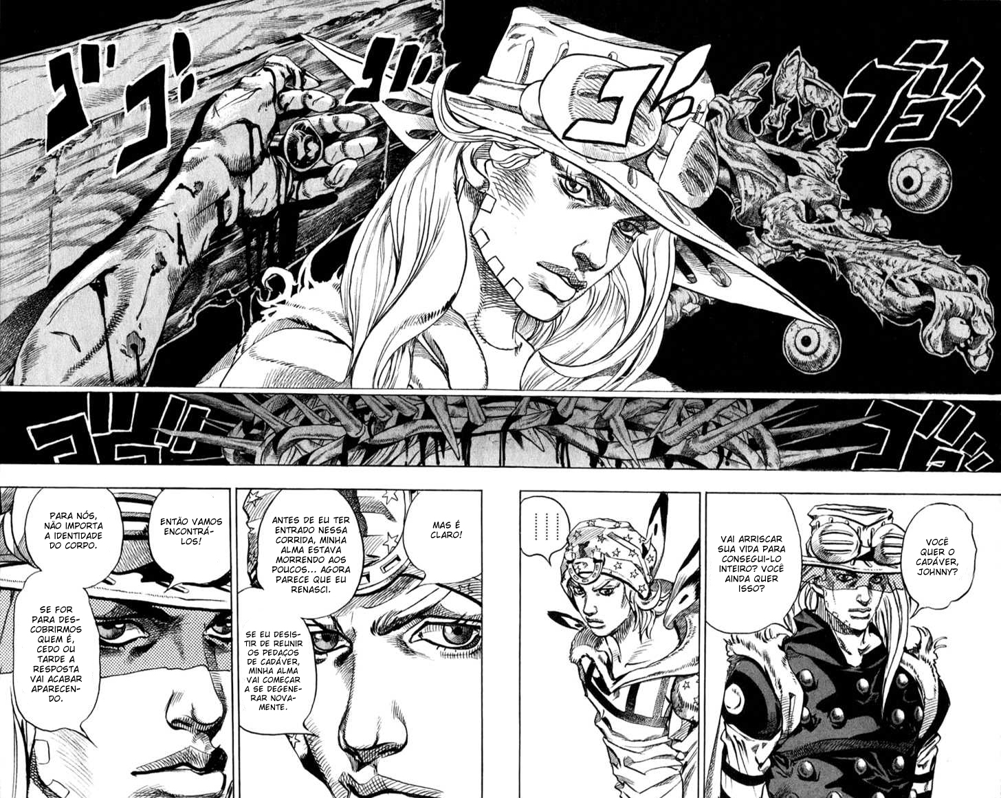 Read JoJo's Bizarre Adventure Part 7  Steel Ball Run PT-BR Manga Online