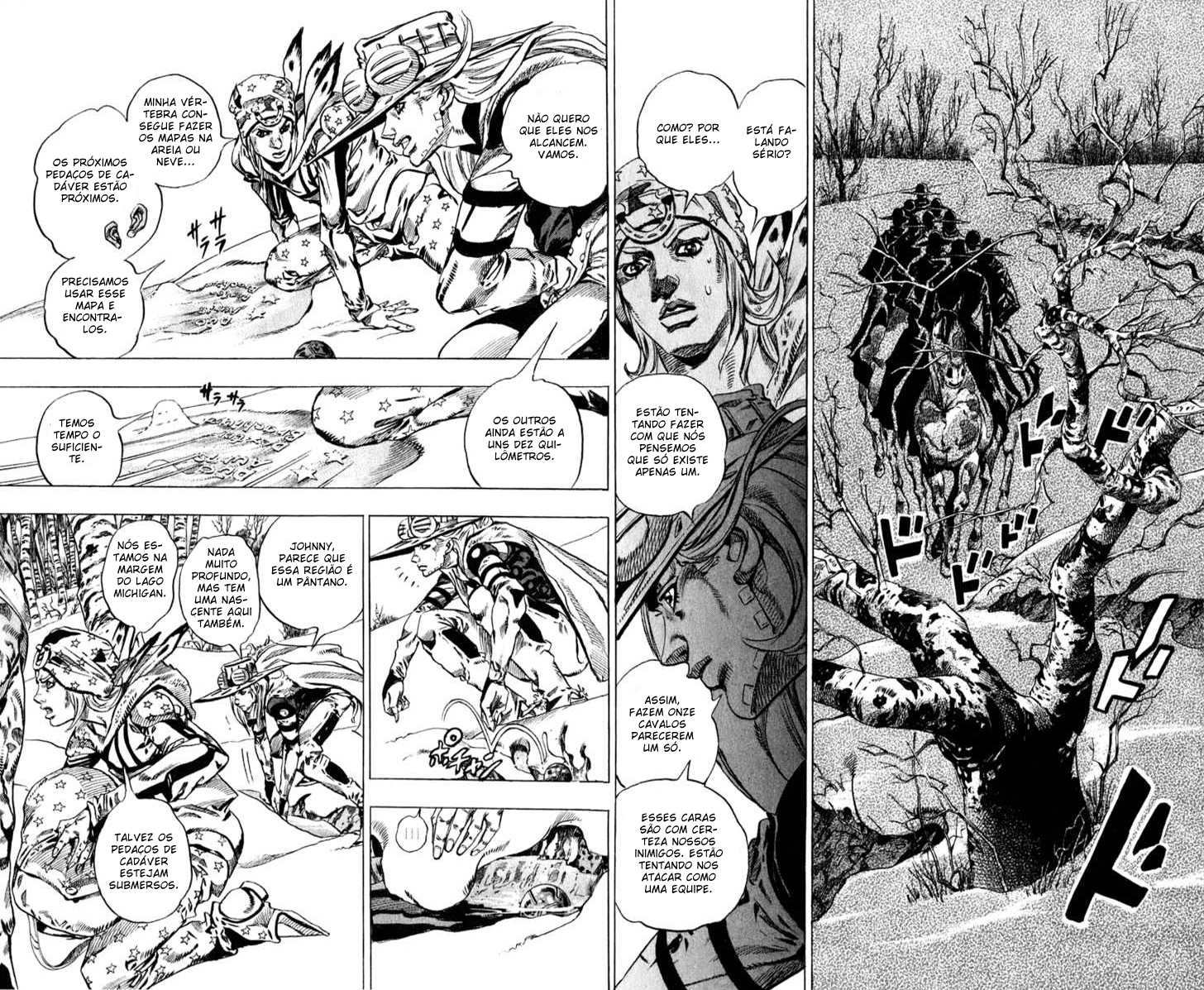 Read JoJo's Bizarre Adventure Part 7  Steel Ball Run PT-BR Manga Online