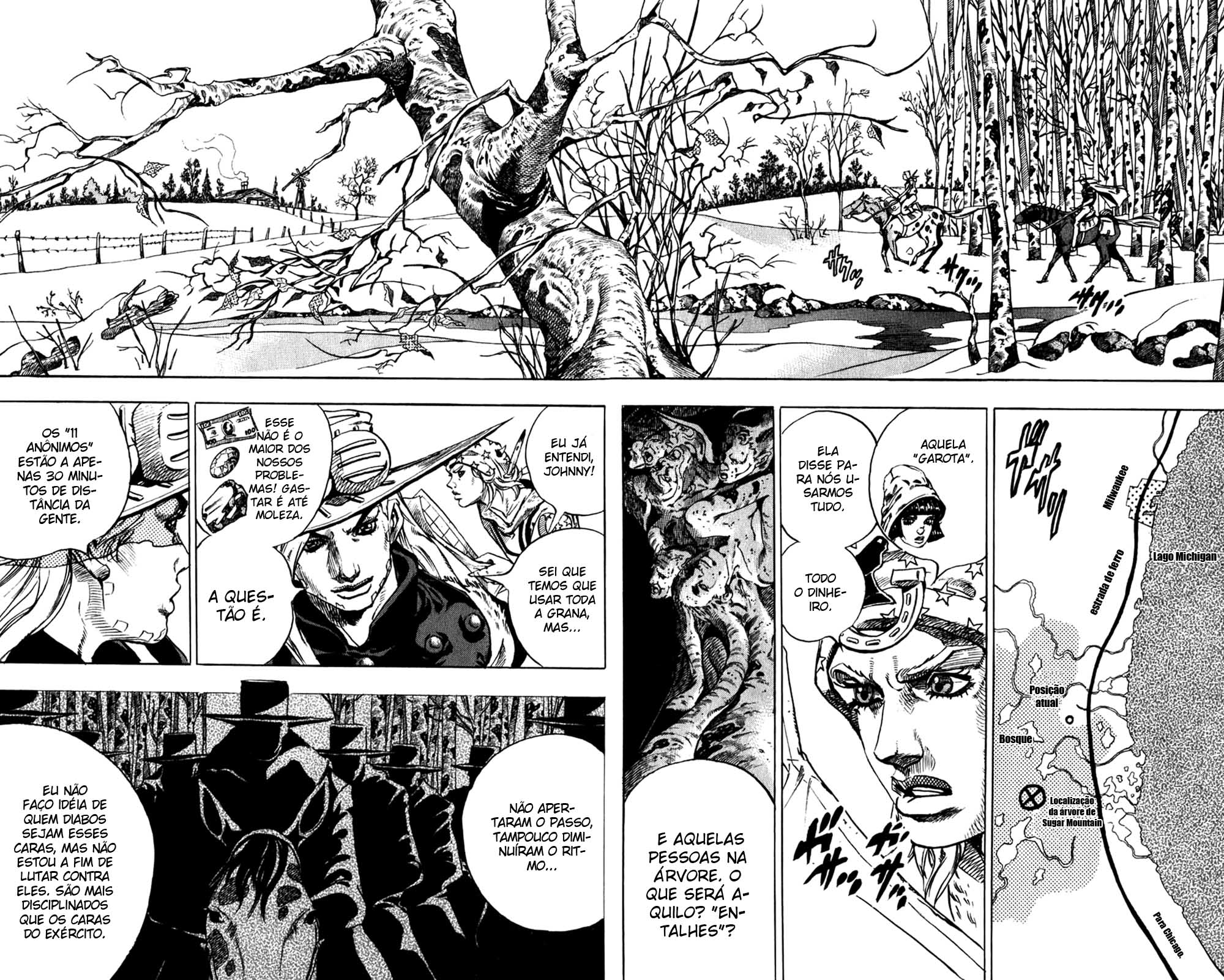 Read JoJo's Bizarre Adventure Part 7  Steel Ball Run PT-BR Manga Online