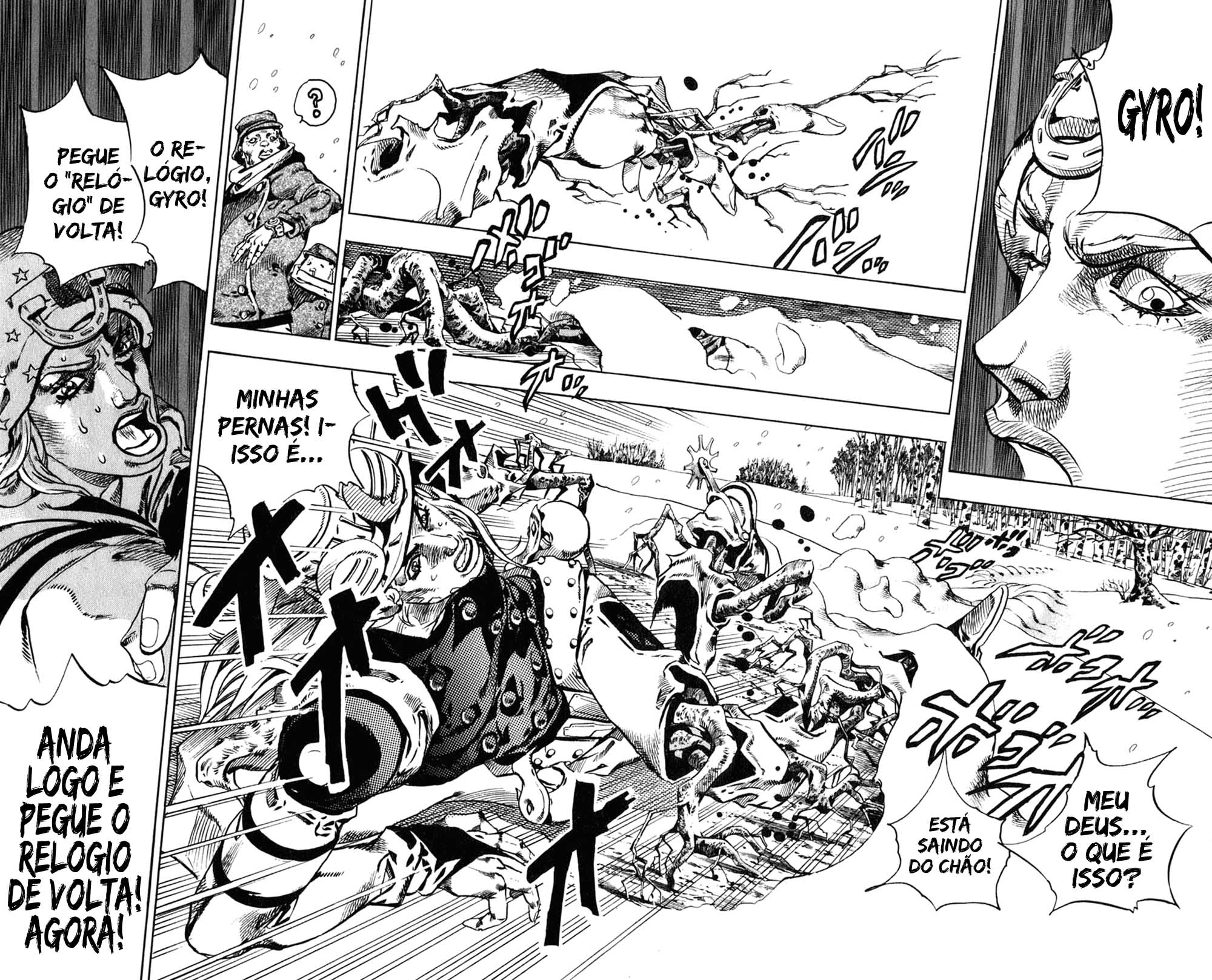 Read JoJo's Bizarre Adventure Part 7  Steel Ball Run PT-BR Manga Online