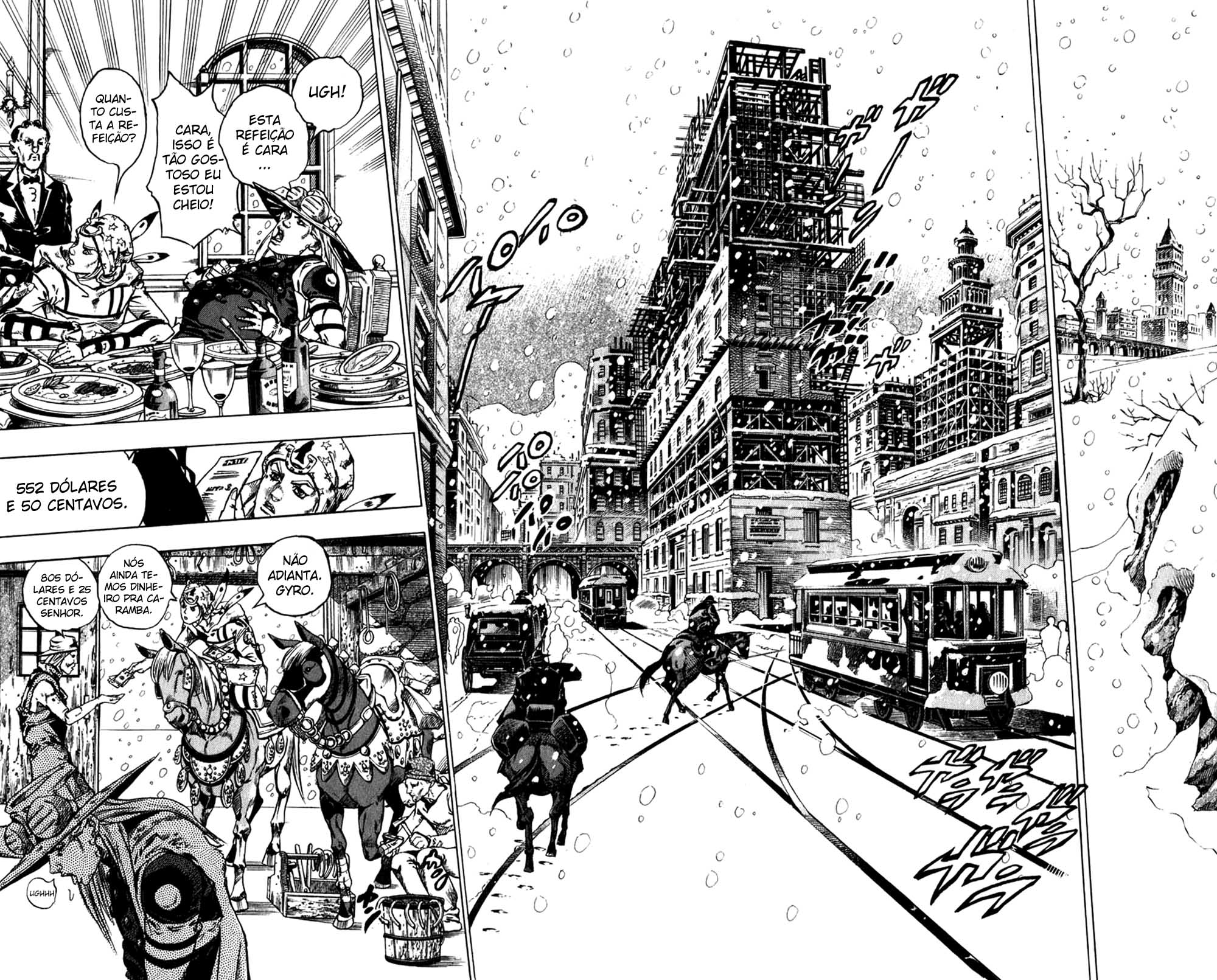 Read JoJo's Bizarre Adventure Part 7  Steel Ball Run PT-BR Manga Online