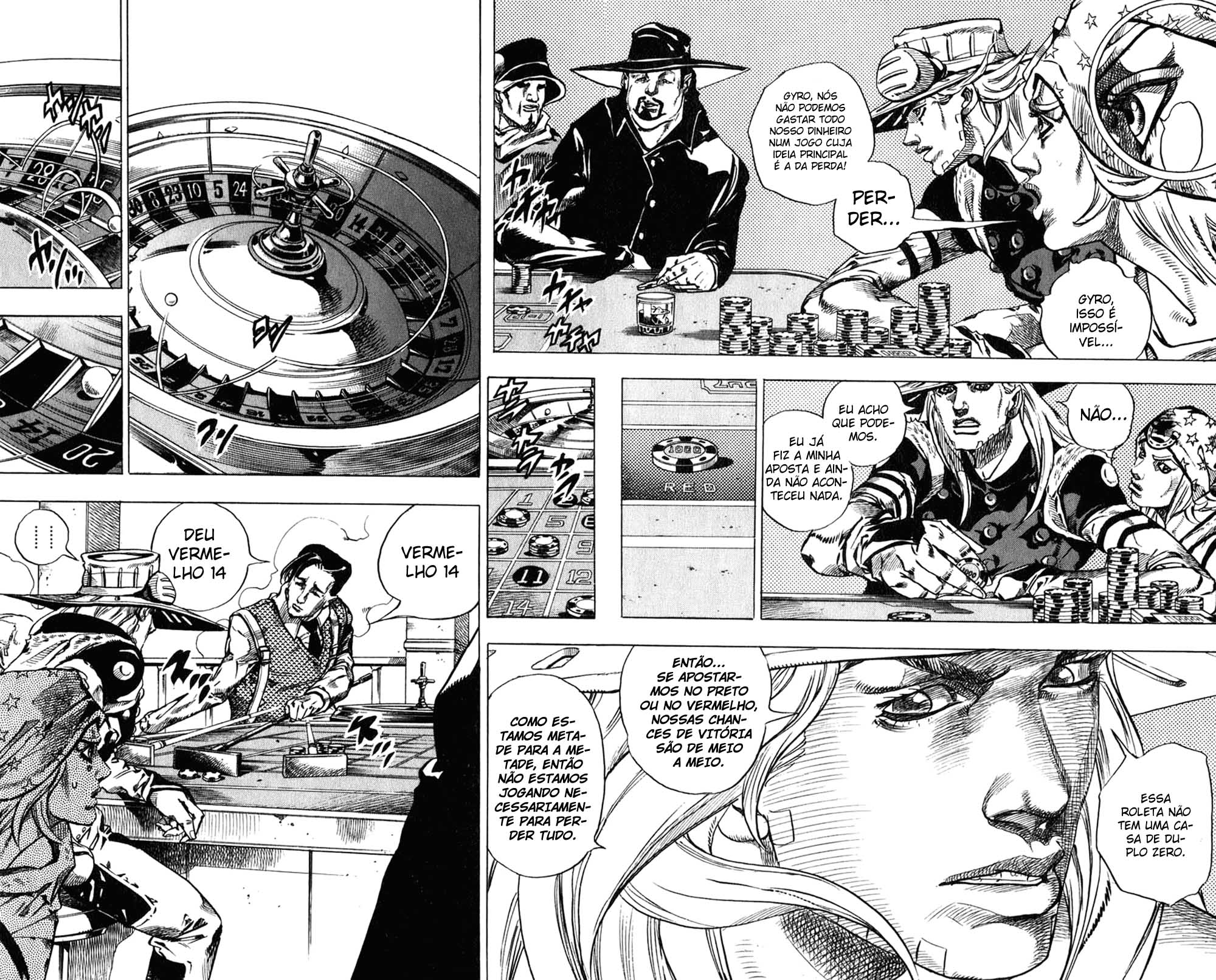 Read JoJo's Bizarre Adventure Part 7  Steel Ball Run PT-BR Manga Online